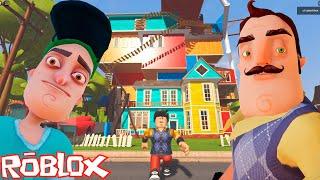 ШОУ ПРИВЕТ СОСЕД!3 АКТ В РОБЛОКСЕ КВАДРАТНОГО СОСЕДА!ИГРА HELLO NEIGHBOR 2 В ROBLOX ПРОХОЖДЕНИЕ КАРТ