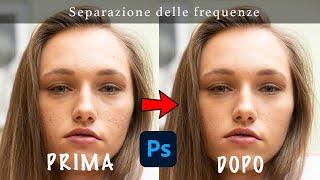 FREQUENCY SEPARATION! -  smooth skin - [photoshop tutorial]