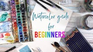 Watercolor Guide for Beginners 2023 | How to Use Watercolor