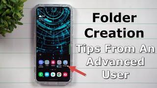 Folder Creation - Tips From An Advanced User