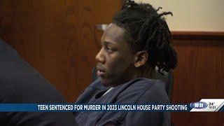 Judge sentences teen for murder in 2023 Lincoln house party shooting