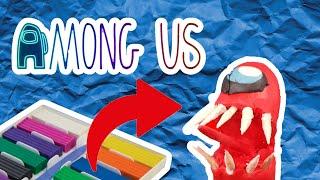 Лепим Among US импостера | Impostor | предателя | из пластилина персонажа игры |Лепка ОВ | LEPKAOV |