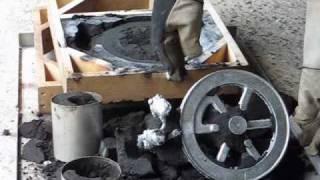 Metal Casting at Home Part 14  Another Flywheel Casting