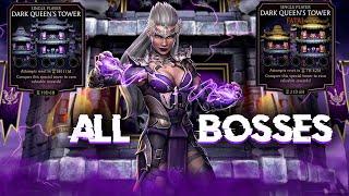 Dark Queen`s Tower all Boss Fights + Rewards | MK Mobile