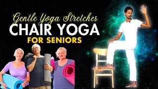 Chair Exercises for Seniors | Chair Yoga for Seniors #yogaforseniors