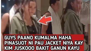 GUY'S OXYGEN PLS HAHA PAANO BA KUMALMA YUNG JACKET NI PAU PINASUOT KAY KIM HAHA MAY NANALO  Na  gyud