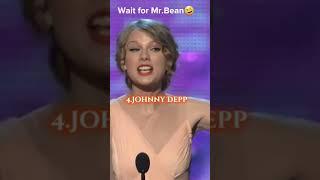 Other Celebrities Vs Mr Bean getting Awards#shorts #johnnydepp #mrbean #robertdowneyjr #funny