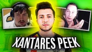 BEST PRO PLAYER REACTIONS ON XANTARES PEEK (CS: GO)