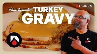 How to Make Turkey Gravy (with or without Drippings!)