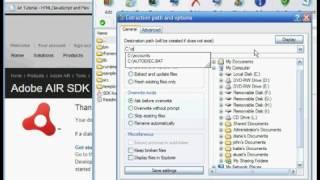 Air Tutorial - Installing AIR SDK - Part 1