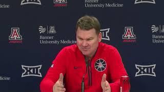 Arizona Basketball Press Conference - Tommy Lloyd