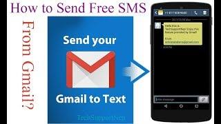 How to Send Free SMS From Gmail?