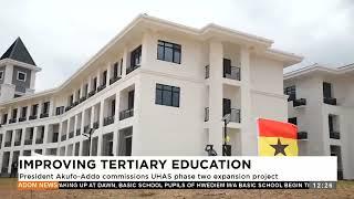 President Akufo Addo commissions UHAS phase two expansion project (30-7-24)