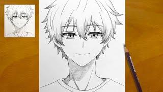 How to Draw Anime Boy Faces | Easy and Inspiring Art Process