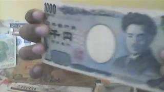 1000 Japanese yen banknote