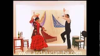 Aprenda a bailar sevillanas. Baile completo.