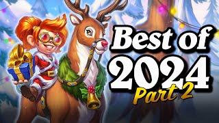 Funny And Lucky Moments - Hearthstone - Best of 2024 (Part 2)