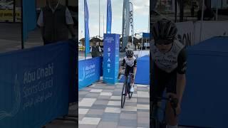 First cycling race of 2025 - individual time trial. 6.5km U14 - first place #timetrial