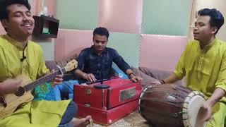 বন্দে মায়া লাগায়ছে | Bondhe Maya Lagaiche | Shah Abdul Karim | Dipra Durjoy Brothers