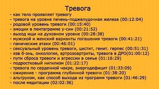 Семинар Тревога Причины Устранение Паническая атака Паника Страх Защита от тревоги