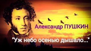 Александр Пушкин "Уж небо осенью дышало" (Осень) Читает Павел Морозов. (Учи стихи легко)