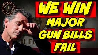 Multiple "Gun Control" Bills FAIL in California