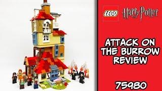 LEGO Harry Potter Attack on the Burrow (75980) Review