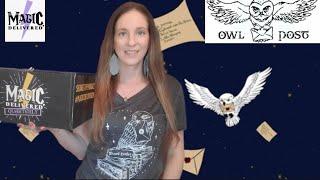 MAGIC DELIVERED  Magical Postmaster  Harry Potter Subscription Unboxing