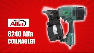 Leistungsstarker Druckluft Coilnagler - Alfa Direkt