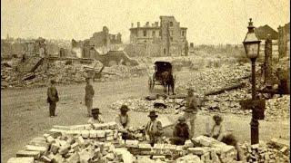 Melted masonry? The Great Fire of Portland, Maine (1866 Photographs)