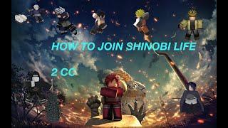 HOW TO JOIN CC IN SHINOBI LIFE 2 (UPDATED)