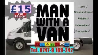 Glasgow Man and Van service local man and van removals handyman Scotland Glasgow
