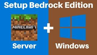 How To Make Your Own Minecraft: Bedrock Edition Windows Server For Free