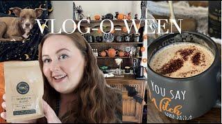 Vlog-o-ween: Dog Sitting & Halloween Coffee Bar | Shelly Coco