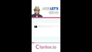 Generate a Sitemap and wireframe using AI with Claritee.io