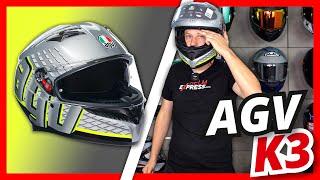 AGV K3 [Produktvorstellung & Anprobe] | Helmexpress.com