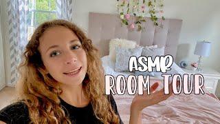 ASMR ROOM TOUR! Gentle whispering voiceover and tapping!