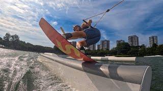 Wakeboarding In A Public Park?! Singapore Wake Park