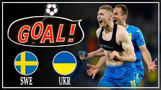 Евро 2020. Швеция - Украина. Лучшие моменты. Исторический выход сборной Украины в четвертьфинал