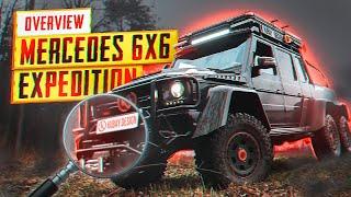 OVERVIEW MERCEDES G WAGON 6X6 EXPEDITION!