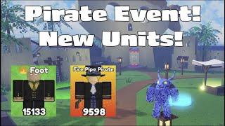 NEW Pirate Event Overview!  Ultimate Army Tycoon