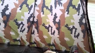 Texsport Hide-A-Way Camo Tent for Bug out Bag, Shelter