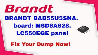 DUMP TV BRANDT BAB55U5SNA. board:  MSD6A628. with LC550EGE panel ////25Q16 ////