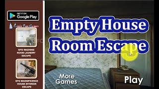 GFG Empty House Room Escape