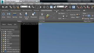 3ds Max 2016 Quick Tips: New Design Workspace – overview of each tab