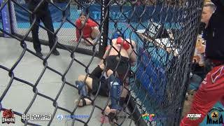 Puchar Europy Amatorskiego MMA 2024 Junior 61 kg Matviienko A vs Biedrzycki B