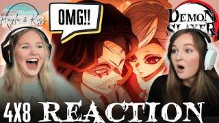 BEST EPISODE EVER  | DEMON SLAYER | Reaction 4x8