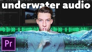 Adobe Premiere Pro 2023 Underwater Audio Effect / Muffled Sound Tutorial