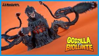 Bandai Tamashii Nations S.H. MonsterArts BIOLLANTE (SPECIAL COLOR VER.) Action Figure Review