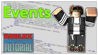 Beginner's Roblox Scripting Tutorial #13 - More Events (Beginner to Pro 2019)